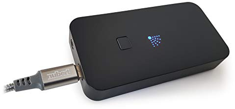 Nubert nuConnect trXS Funkadapter | Schwarz | Sender/Empfänger für Subwoofer und Aktivlautsprecher | Ersetzt Cinch-Kabel mit Funk | Transceiver Geräte mit X-Connect Surround | 1 Stück