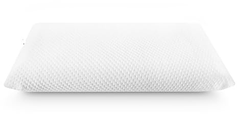 Mister Sandman Ergonomisches Kissen 40x80, Nackenkissen mit 2X Kissenbezug, Visco Kissen perfekt geeignet für Bauchschläfer, Rückenschläfer und Seitenschläfer, Memory Foam Kissen
