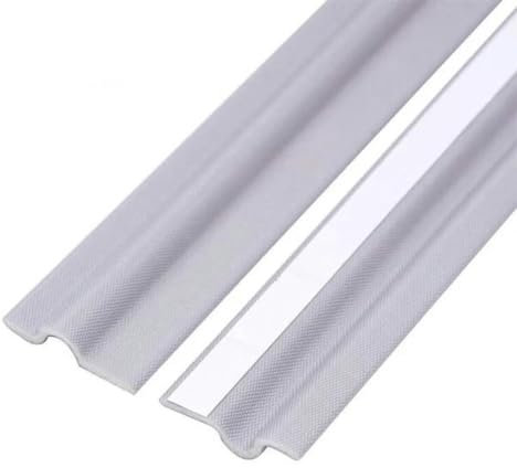 Tira de sellado de espuma acústica para ventanas de 40 m, cinta aislante de pared para puertas correderas, ventanas, relleno de huecos, resistente al viento, sellador insonorizado, gris, 40 m
