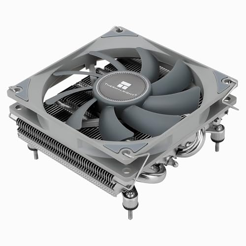 Thermalrlght AXP90 X36 Low Profile ITX CPU Cooler, 36mm Height, TL-9015 Slim PWM CPU Fan, Computer ITX Heatsink Cooler, for AMD:AM4 AM5/Intel LGA1150/1151/1200/1700