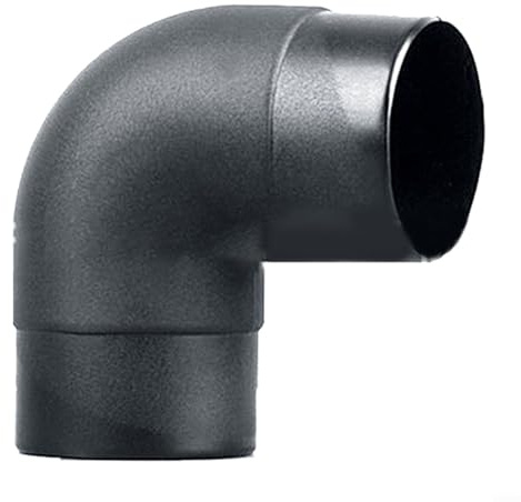 SMZhomeone 60 mm Luftheizungsk Rohrbogen Auslass L Anschluss für Webasto Air Diesel Heizungsteil kompatibel mit Luft-Parkheizungen Einfache Installation