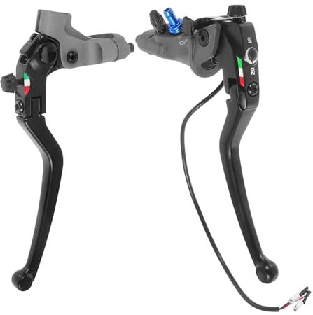 Yardwe Palancas De Freno y De Motocicleta Cnc Hidráulico Ajustable Para Modificación De Izquierda y Derecha Compatible Mayoría Motos