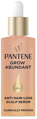 Pantene Grow Abundant Siero anticaduta per cuoio capelluto 60ml per capelli più spessi, lunghi e densi. Maggiore densità, riduce la caduta