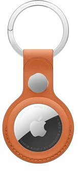 Apple AirTag Feingewebe Schlüsselanhänger – Fuchsrot ​​​​​​​