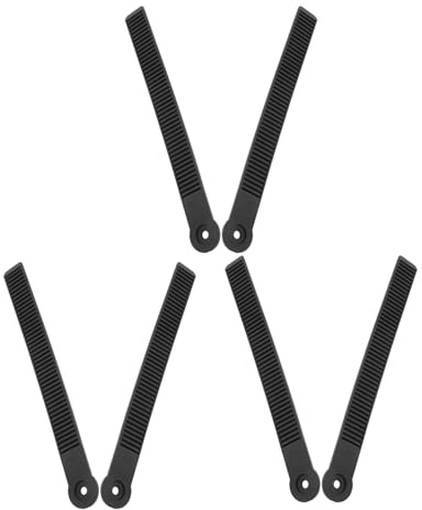 Parliky Correas de Fijación para Snowboard 6 Unidades Correas de Tobillo Ajustables de Alta Resistencia Repuestos para Fijaciones de Esquí Accesorios para Deportes de Invierno Escalera