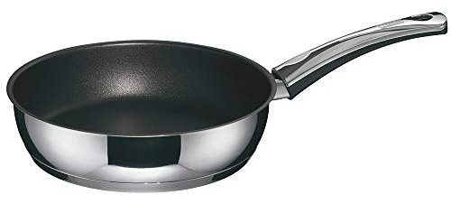 Berndes Schmorpfanne Injoy Special Edition 20 cm, hoher Rand, Pfanne für Induktion, Edelstahl, antihaft-beschichtet