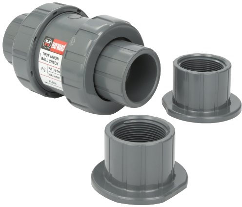 Hayward TC10150STE TC Series True Union Clapet Anti-Retour en PVC avec Joints EPDM et raccord fileté