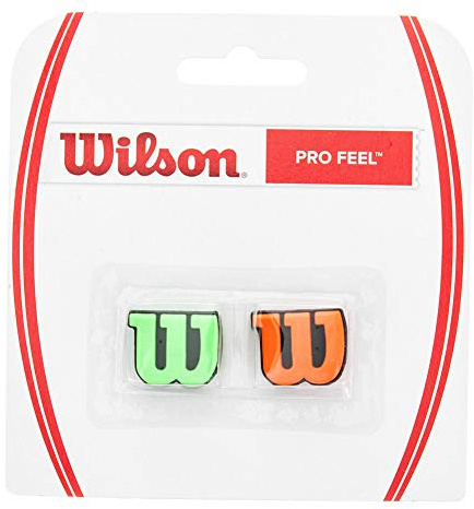 WILSON Profeel GreenOrange Tennis Dampener, One Size