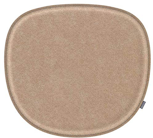 Feltd. Filz-Sitzkissen kompatibel mit Hay - Neu Chair 13, Camel | Größe 40 × 37 cm; gepolstert; mit Antirutschbeschichtung