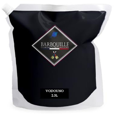 BARBOUILLE - Peinture Acrylique Vodounô - Effet Mat-Poudré - Peinture Mur & Plafond - Lessivable - Séchage En 30 min - COV A+ - Fabriquée En France - 2,5 L