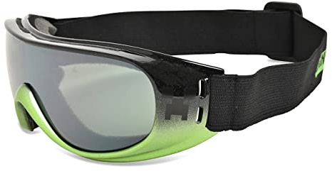 Minecraft Ski Goggles for Boys Winter Snow Sport Snowboarding Goggle for Little Kids (Green)