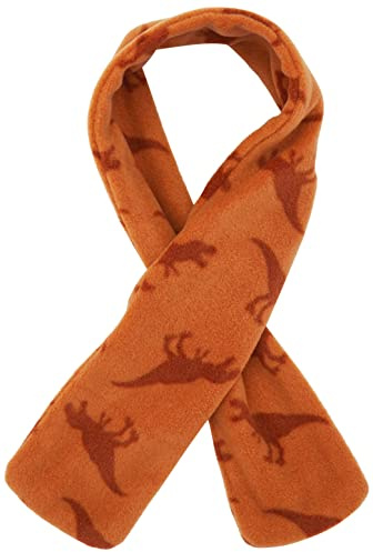 Playshoes unisex barn fleece halsduk vinterhalsduk, Dinos, Einheitsgröße