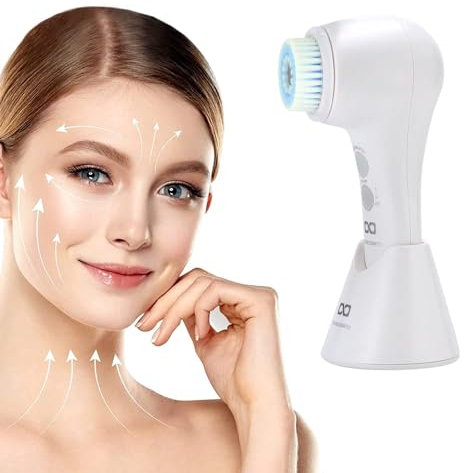 Avilia Spazzola per Pulizia Viso e Massaggiatore Viso Elettrico Ricaricabile: Tecnologia Sonica Impermeabile per Esfoliazione e Pulizia Profonda - Pelle Radiante e Impeccabile - Idea Regalo Donna
