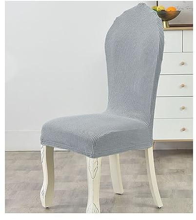 XGANGM Stretch Stuhlhussen 4er/ 2er Set Stuhlbezug Elastisch Abnehmbarer Waschbarer Runder Lehne Universal Hussen Für Stühle Stuhlüberzug Chair Cover Für Küche Restaurant Hochzeit,#1,2PCS