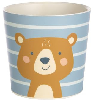 Sigikid 25353 Tasse pour enfant Motif ours rPET 4 amis recommandé pour les enfants à partir de 2 ans Durable, robuste et durable