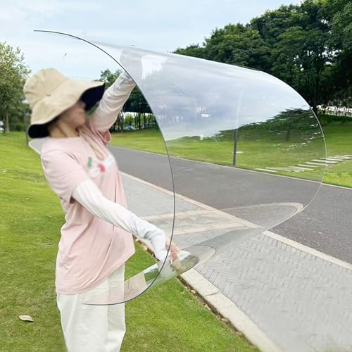Polycarbonatplatten Polycarbonat-Dachplatte, durchsichtige Acryl-Kunststoffplatte, Markisenüberdachung für den Außenbereich, regenfeste Anti-UV-Dachverkleidung, Ersatzplatten, für Gewächshäuser, Schu