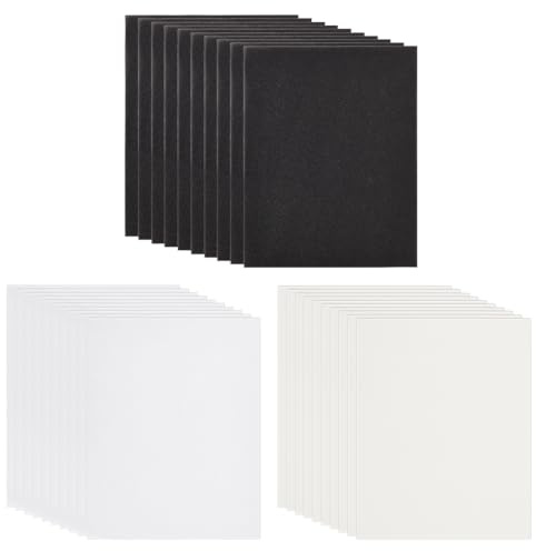 BENECREAT 50 Stück 20x25cm Blumenpresspapier Set, 10 Stück Trockenpapier 10 Stück Schwammtuch 30 Stück Futterpapier Löschpapier Set Zum Herstellen von Getrockneten Pflanzen