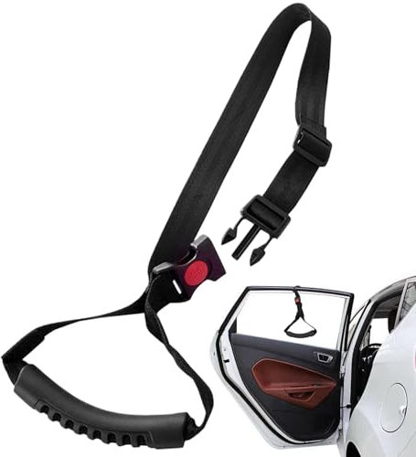 Yianyal Auto-Haltegriff, tragbarer Griff für Auto - Mehrzweck-Nylon-Auto-Hilfsgriff - Leichter Autogriffassistent, platzsparender Autotürgriff für Senioren