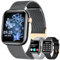 Smartwatch Donna con Effettua Orologio Chiamate: 1.83 Smart Watch con Bluetooth5.2 Contapassi Sonno 123+ modalità Sportivo Fitness Tracker IP68 Impermeabile Whatsapp Notifice Compatibile Android iOS