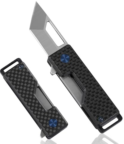 BEEK Klappmesser CNC-Gefertigt, 4cm D2 Tanto Klinge, Geschenke für Männer, Adventskalender Füllung Männer, Gadgets für Männergeschenke, Weihnachtsgeschenke Mann, EDC Messer, Taschenmesser Klein