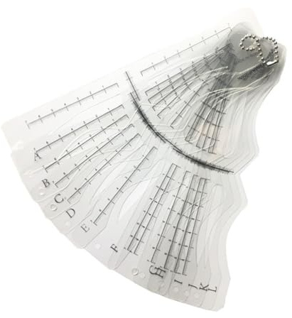 Ipetboom 12pièces Pochoirs à Sourcils Modèles De Maquillage Pour Sourcils Outils De Beauté Transparents Pour Mise Forme Diy