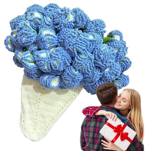 Manta de Flores de Ganchillo, decoración de cobija de Flores de Clavel, romántica, Bohemio, Suave, Relajante, decoración de sofá Familiar para una Comodidad acogedora y cálida