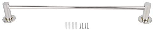 Handtuchstange Edelstahl 57cm, Wandmontiert, Silber, Gebürstete Oberfläche - Rostfrei, Platzsparend, Ideal für Badezimmer und Küche