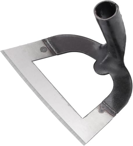 Azada Hueca Endurecida Totalmente De Acero, Desmalezadora Manual para Jardín, Azada para Plantar, Artefacto para Desmalezar Y Aflojar El Suelo, Acero Inoxidable, Fácil Desmalezar Y AF, 26cm