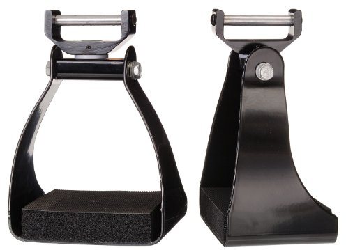 Tough 1 Swivel and Lock Endurance Steigbügel, schwarz, 6,4 cm