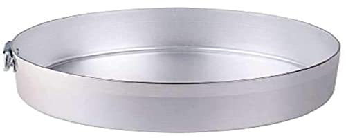 Pentole Agnelli Family Cooking Alluminio Tortiera Cilindrica con Anello, Argento, 20 cm