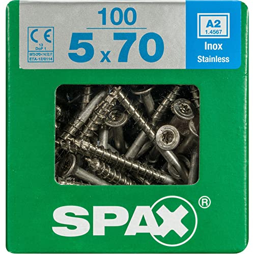 SPAX 4197000500706 Schraubendreher, 70 mm, 100 Stück