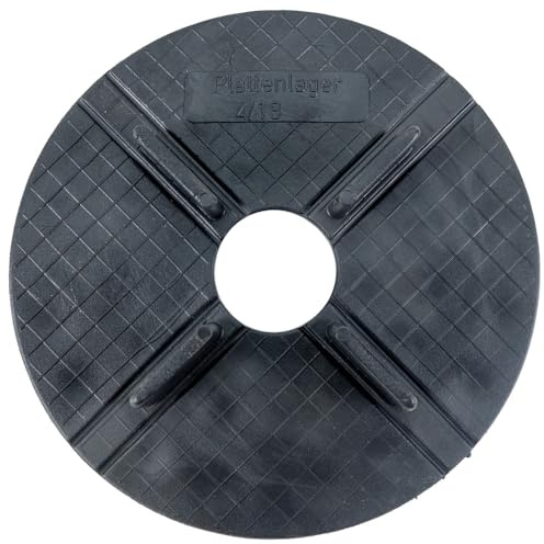 SANPRO Palier de plaque en caoutchouc avec croix de joint 4/18 mm (1 pièce)