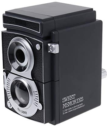 Ocobudbxw Spitzer Retro Vintage Kamera Stil Bleistiftspitzer Mechanisch Manuell Handkurbel Schreibwaren Schüler Geschenk
