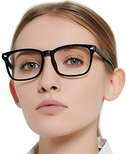 OCCI CHIARI Fashion Blue Light Blocking Reading Glasses for Women, Women's Computer Glasses Spring Hinge, ladies' Rectangle Readers Glasses 1.0 1.25 1.5 1.75 2.0 2.25 2.5...