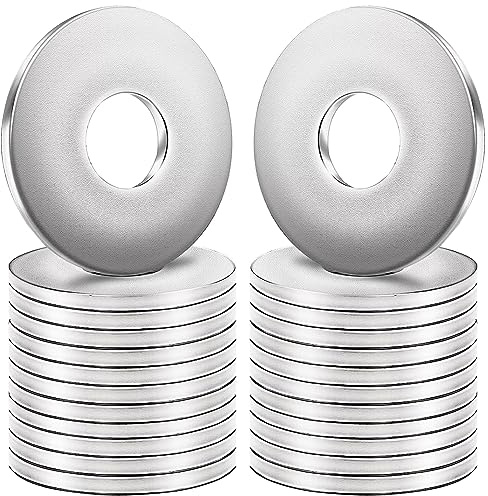 Drenky Rondelles Metal M5,25 Pièces Rondelles Plates Acier Inoxydable A2 V2A Rondelle de Calage Joint Torique pour Vis et Boulons Filetés