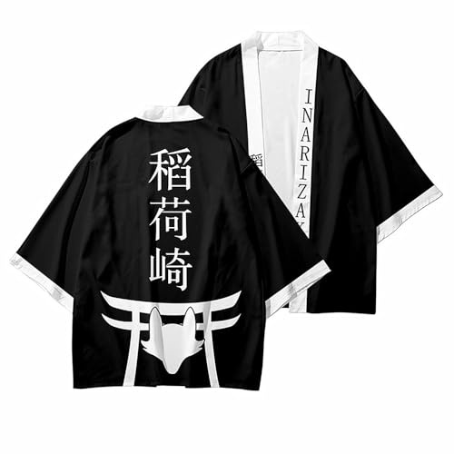 Charous Anime Haikyuu! Volleyball-Club-Kimono, Unisex, Umhang, für Manga, Cosplay oder Festival-Geschenk