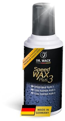 Dr. Wack Speed Wax Plus 3 500ml - Cera de Coche Repelente al Agua - Mejor Protección & Brillo con la Tecnología Carnauba Booster - Sellado para Todo Tipo de Pintura