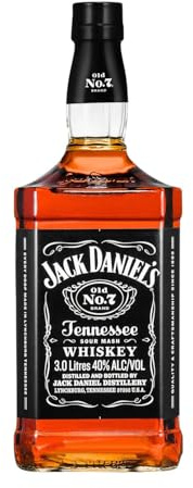 Whisky Bourbon Jack Daniel's Old No.7 Spezielle Flasche 3 L