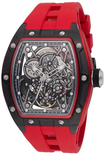 Invicta S1 Rally 49017 Herrenuhr - Automatikwerk - Edelstahl mit schwarzem Zifferblatt - 44 mm