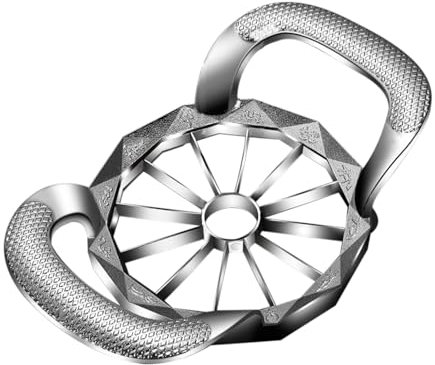 Uhngw Cortadora de piña, cortador de corteses de frutas | Gadget de curado y corte de cocina | Vegetales de cocina 2 en 1 y herramienta de frutas y cortadoras para cocinar casera, para 8/12 piezas