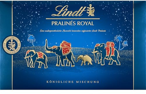 Lindt Schokolade | Royal Pralinés, 250g Schachtel, Pralinen Geschenk