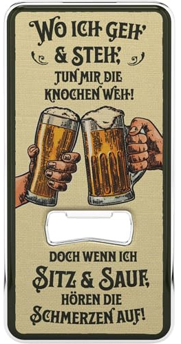 LANOLU Flaschenöffner lustig für Männer, cooler Bieröffner lustig, Bier geschenke für Männer, Biertrinker Geschenk