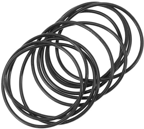 UPKOCH 10 Stück Teiliges Ultra dünner Dehnbarer Silikon jelly armbänder in Schwarz Flexible Handgelenkbänder für Erwachsene Retro Party accessoires Langlebig und Passend