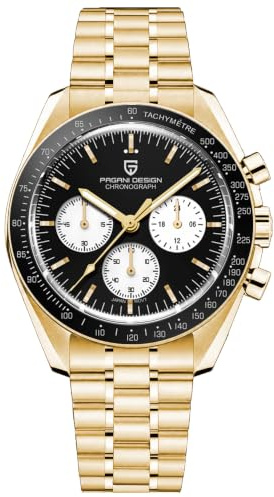 Pagani Design 1701 V3 Moon Orologio da polso al quarzo da uomo Cronografo Orologi Giappone VK63 Movimento Orologio sportivo impermeabile in acciaio inossidabile