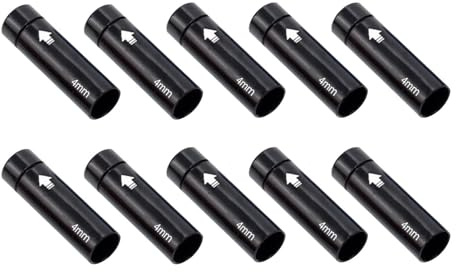 Fahrrad-Schaltzug-Endkappen | 10er Set Brems- & Schaltzugabdeckungen Für Fahrrads| Schaltzug-sdkappen Füs Fahrrad,für Alltag, Werkstatt, Zuhause, Pendeln, Mountainbikes