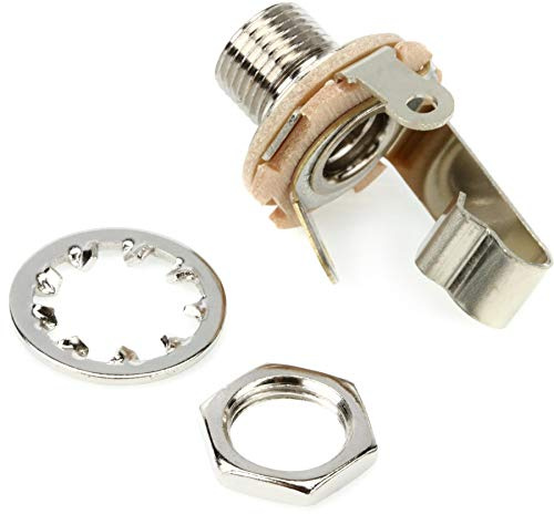 Fender 1/4 2-Conductor Guitar Output Jack with Mounting Hardware