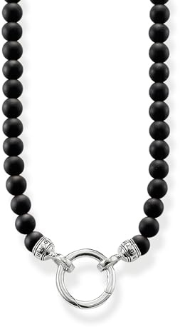 THOMAS SABO Kette Obsidian 925 Sterlingsilber