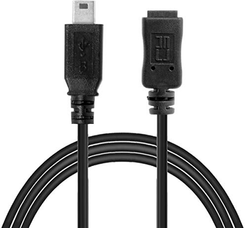 cablecc Mini-USB-Verlängerungskabel, Typ B, 5-poliger Stecker Buchse, 0,5 m USB 2.0 Hi Speed ​​Mini USB 5Pin Stecker auf Buchse Verlängerungsadapterkabel (50cm)