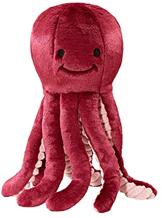 Fluff & Tuff Olympia Octopus Plush Dog Toy, 11 Inch, with Durable Tuffweb Mesh Liner