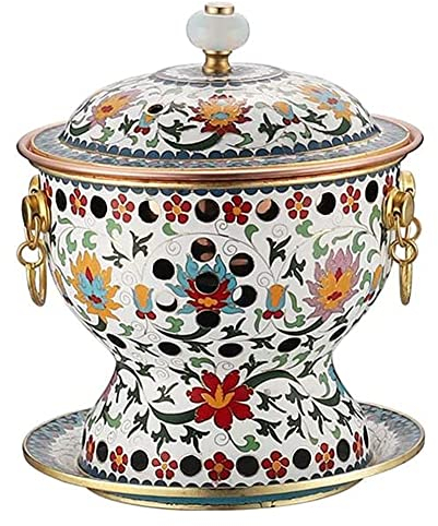 MNSSRN Traditioneller Kleiner EIN-Personen-Kleiner heißen Topf im chinesischen Stil, EIN verdickter kupferer kupferer heißer Kochutensilien EIN-Personen-Hot Pot für Familienessen, für Familienessen